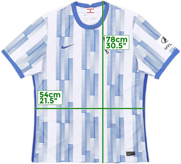 2021-22 Hertha Berlin Home Shirt - 7/10 - (L)