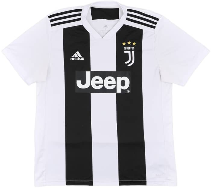 2018-19 Juventus Home Shirt Ronaldo #7 - 6/10 - (L)