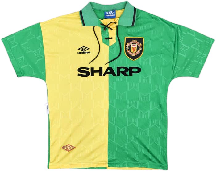 1992-94 Manchester United Third Shirt Cantona #7 - 6/10 - (L)
