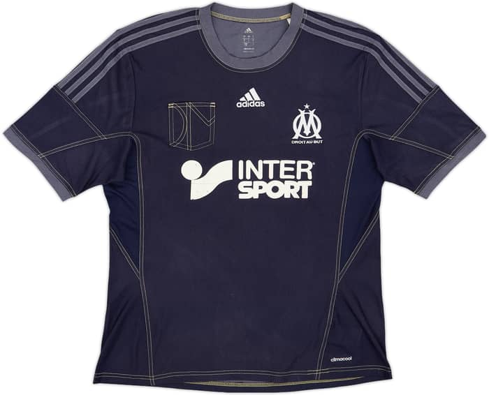 2013-14 Olympique Marseille Away Shirt A.Ayew #10 - 6/10 - (L)