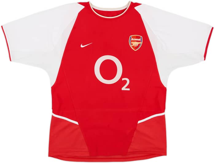 2002-04 Arsenal Home Shirt Henry #14 - 8/10 - (L)