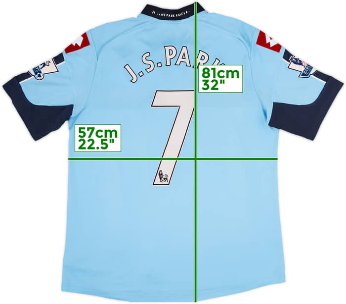 2012-13 QPR Third Shirt J.S. Park #7 - 6/10 - (XXL)