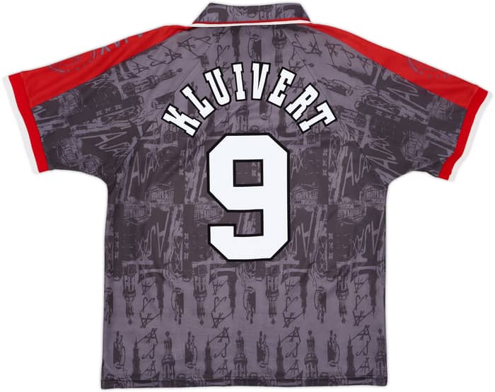 1996-97 Ajax Away Shirt Kluivert #9 - 9/10 - (L)