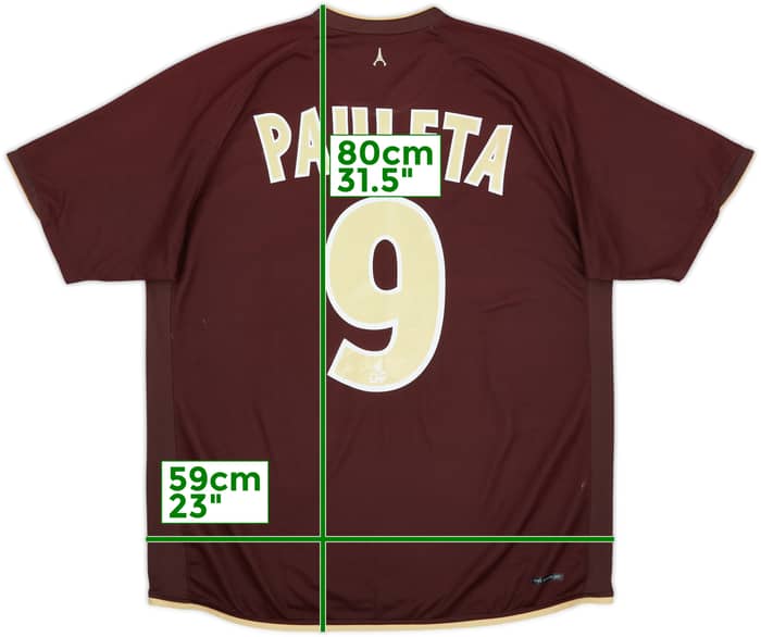 2006-07 Paris Saint-Germain Away Shirt Pauleta #9 - 7/10 - (XL)