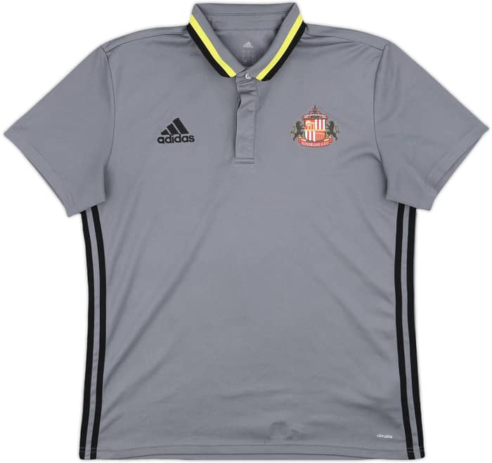 2016-17 Sunderland adidas Polo Shirt - 9/10 - (L)
