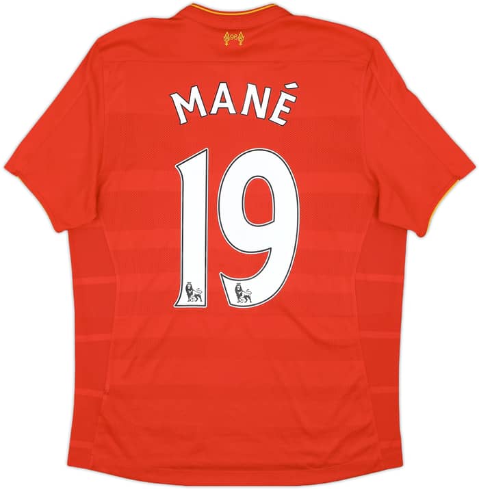 2016-17 Liverpool Home Shirt Mane #19 - 7/10 - (L)