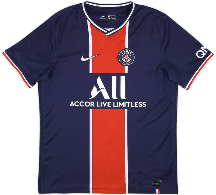 2020-21 Paris Saint-Germain Home Shirt - 7/10 - (L)