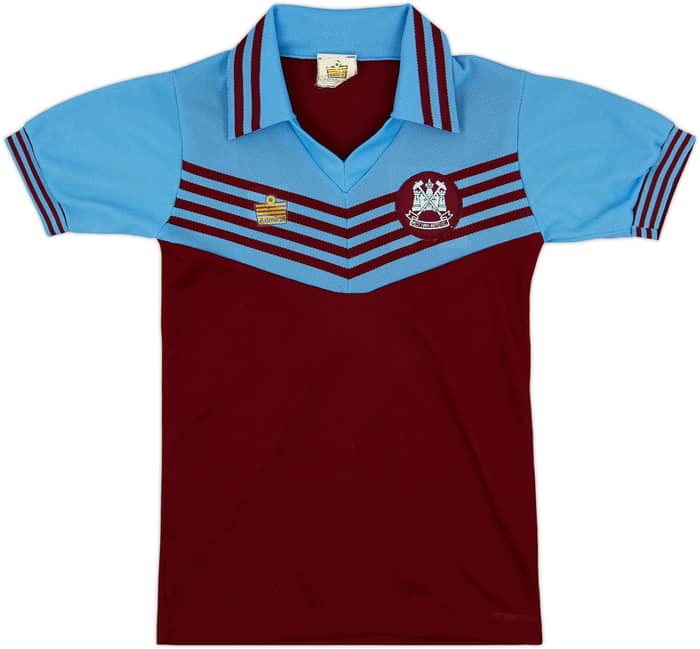 1976-80 West Ham Home Shirt - 7/10 - (S)