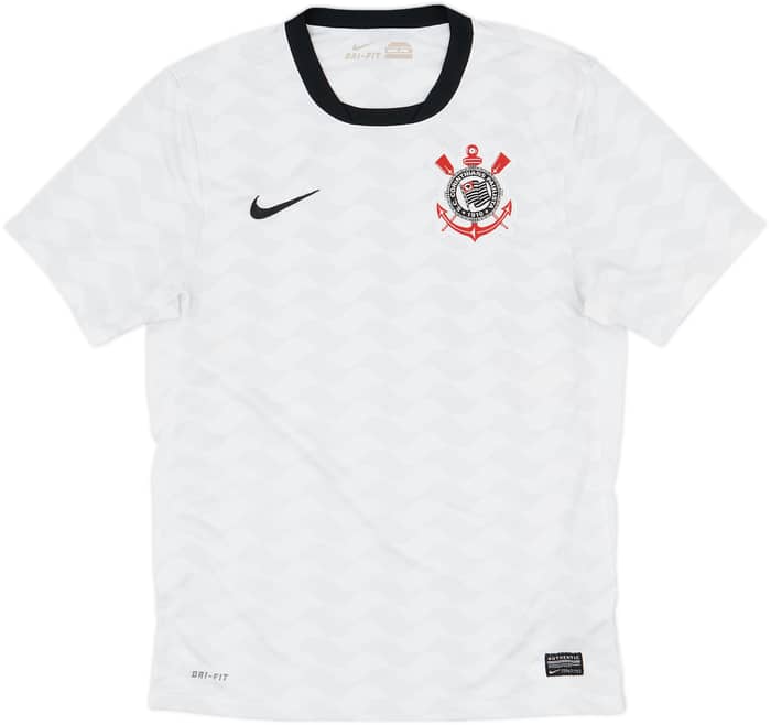 2012-13 Corinthians Home Shirt - 9/10 - (S)