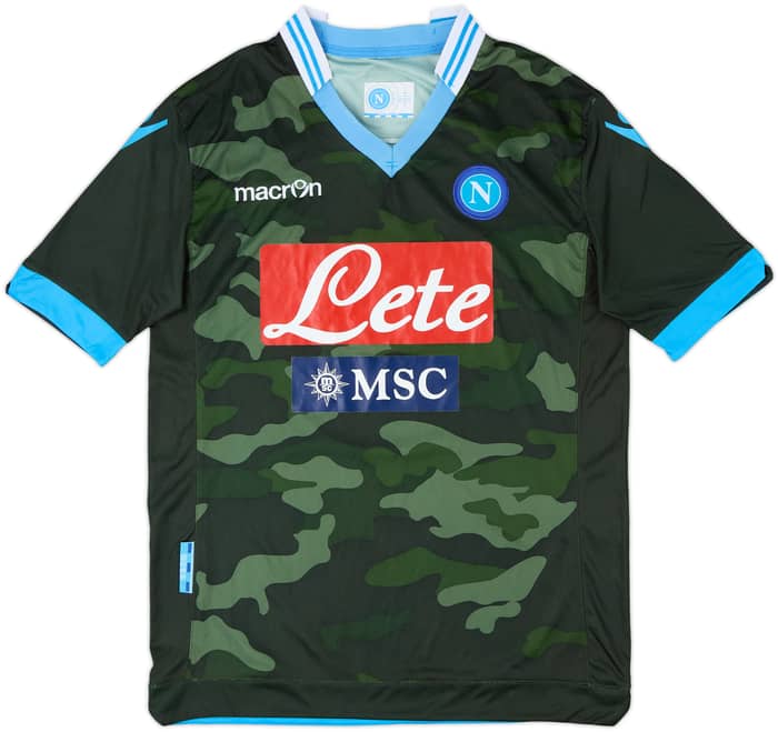 2013-14 Napoli Away Shirt - 9/10 - (XS)