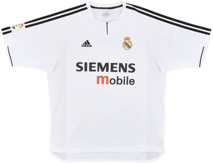 2003-04 Real Madrid Home Shirt Ronaldo #9 - 9/10 - (L)