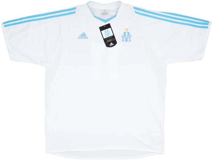 2003-04 Olympique Marseille Home Shirt Drogba #11 (XL)