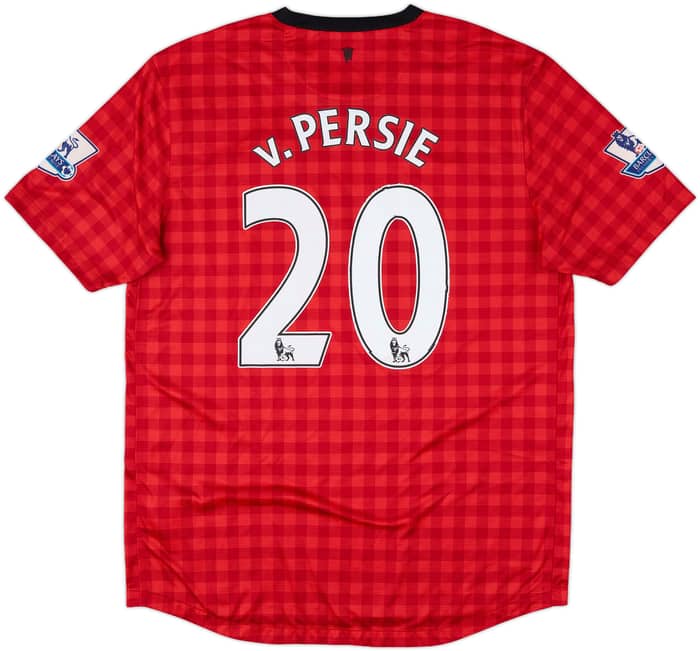 2012-13 Manchester United Home Shirt v. Persie #20 - 5/10 - (L)