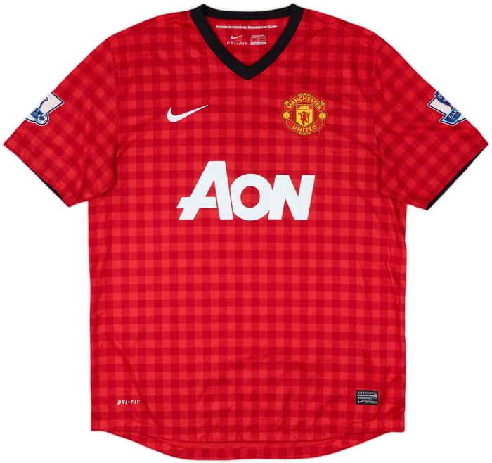 2012-13 Manchester United Home Shirt v. Persie #20 - 5/10 - (L)