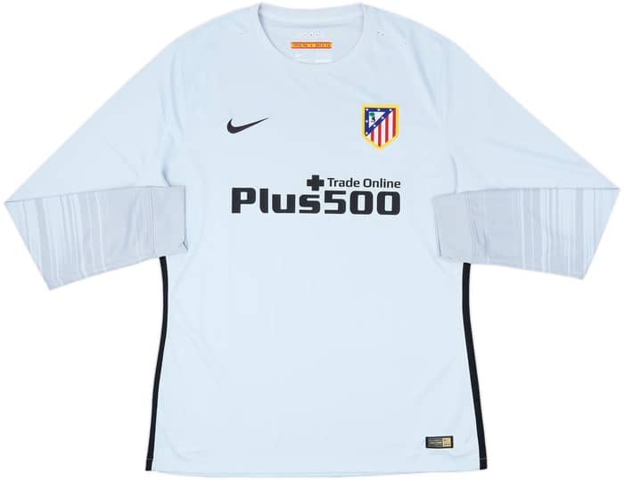 2015-16 Atletico Madrid Authentic GK Shirt - 7/10 - (XL)