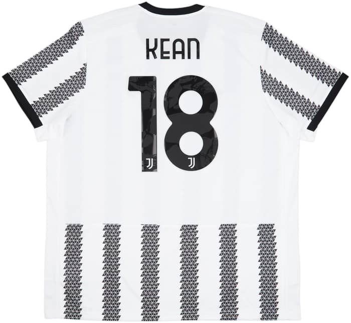 2022-23 Juventus Home Shirt Kean #18 (XXL)