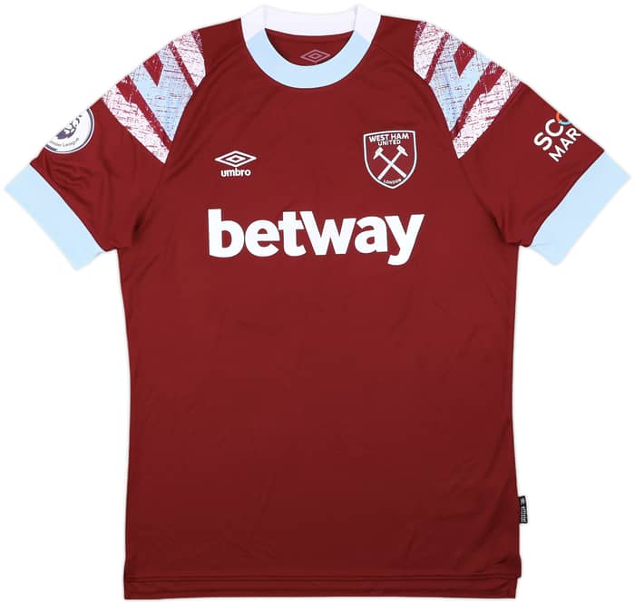 2022-23 West Ham Home Shirt Diop #23 - 10/10 - (L)