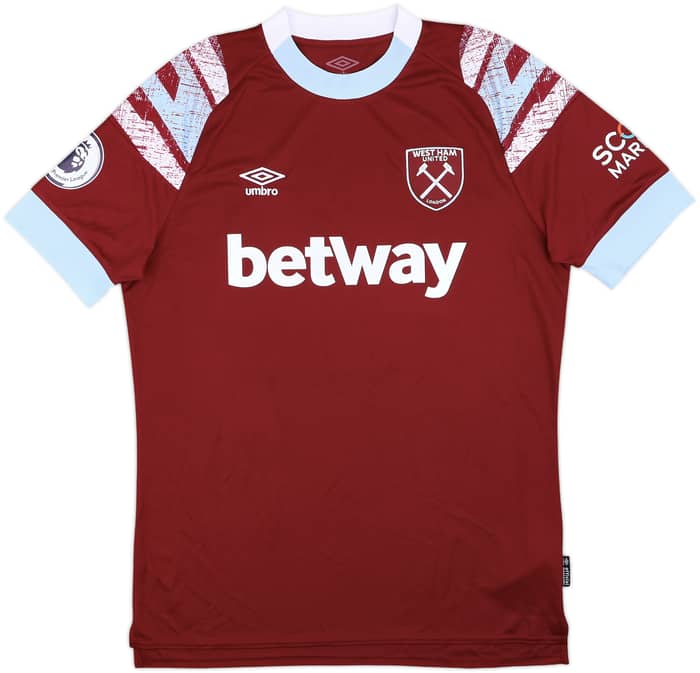 2022-23 West Ham Home Shirt Coventry #32 - 9/10 - (L)