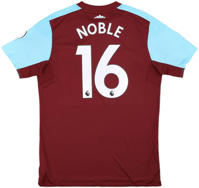 2017-18 West Ham Home Shirt Noble #16 - 5/10 - (L)