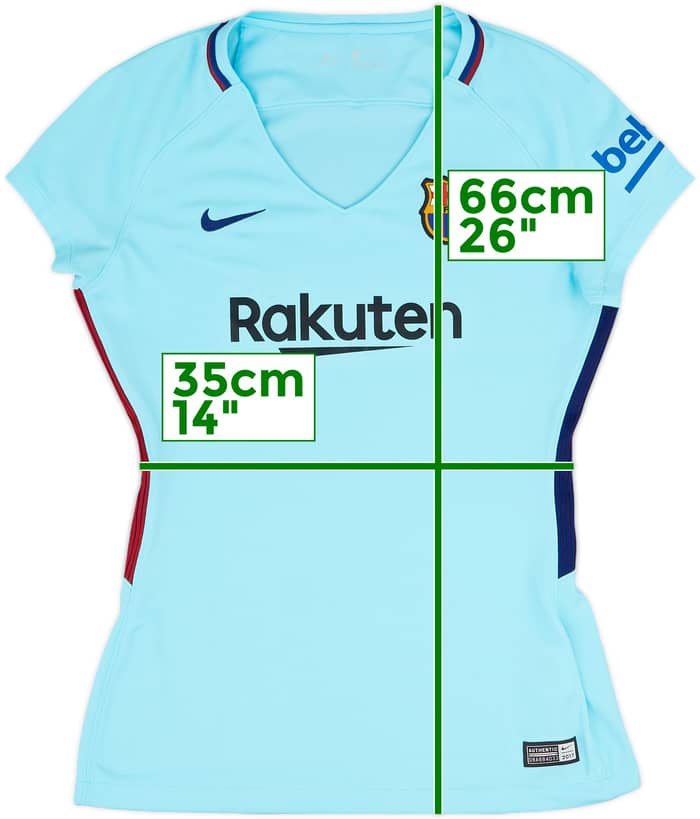 2017-18 Barcelona Away Shirt - 6/10 - (Women's S)