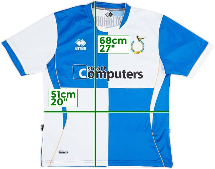 2010-11 Bristol Rovers Home Shirt - 4/10 - (XL)