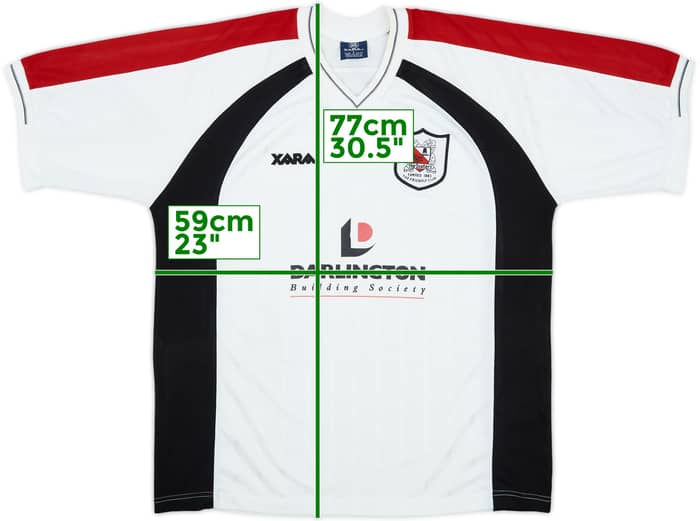 2002-03 Darlington Home Shirt - 7/10 - (L)