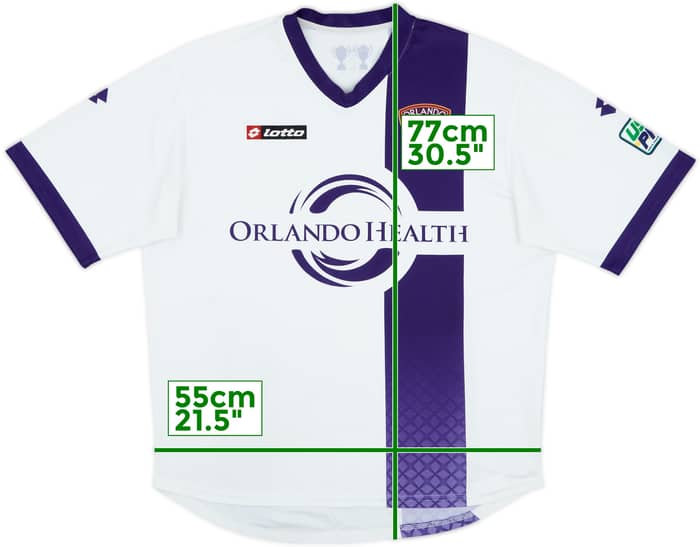2014 Orlando City Away Shirt - 4/10 - (XL)