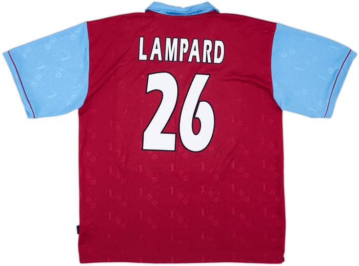1995-97 West Ham Pony Reissue Centenary Home Shirt Lampard #26 - 9/10 - (XXL)