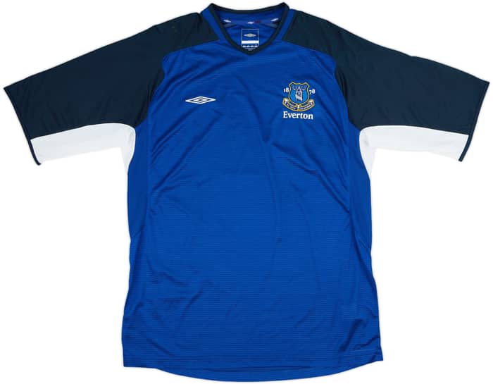 2004-05 Everton Umbro Training Shirt - 7/10 - (L)