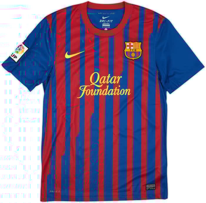 2011-12 Barcelona Home Shirt Messi #10 - 9/10 - (S)