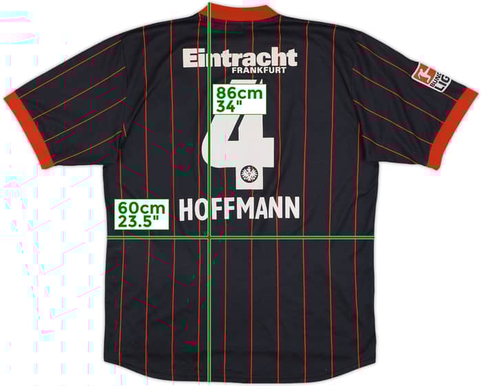 2003-05 Eintracht Frankfurt Home Shirt Hoffman #4 - 5/10 - (XL)