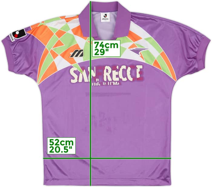1993 Sanfrecce Hiroshima Home Shirt - 4/10 - (M/L)