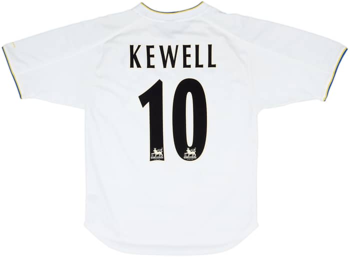 2000-02 Leeds United Home Shirt Kewell #10 - 6/10 - (S)