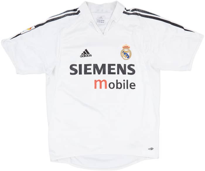 2004-05 Real Madrid Home Shirt Beckham #23 - 6/10 - (S)