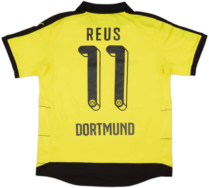 2015-16 Borussia Dortmund Home Shirt Reus #11 - 7/10 - (XL.Boys)