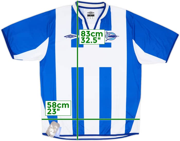 2005-06 Alaves Home Shirt (L)