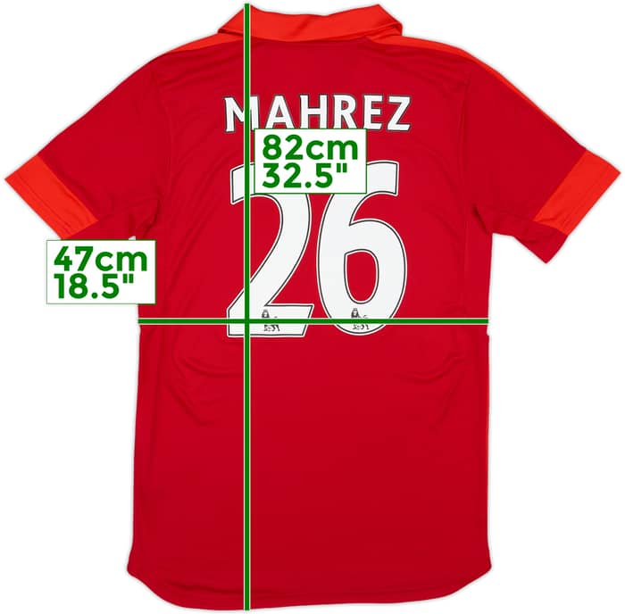 2016-17 Leicester Away Shirt Mahrez #26 (S)