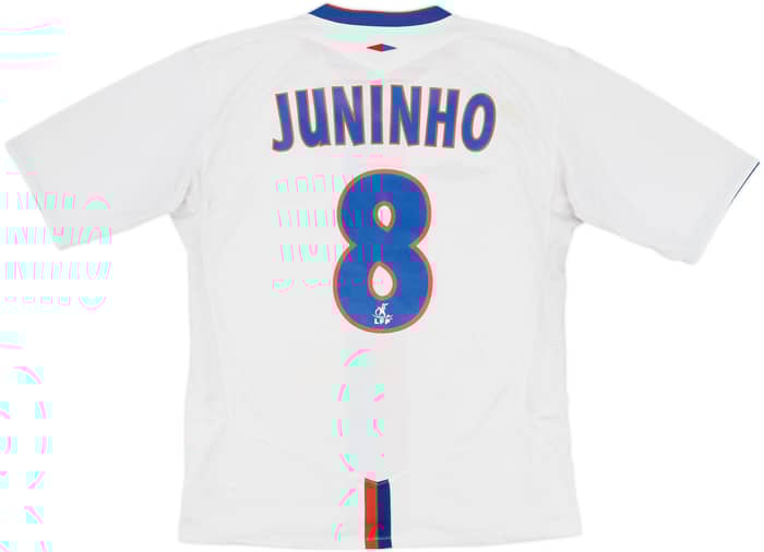 2004-05 Lyon Home Shirt Juninho #8 - 7/10 - (M)