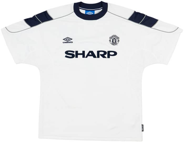 1999-00 Manchester United Third Shirt Beckham #7 - 8/10 - (L)