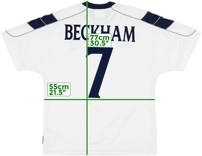 1999-00 Manchester United Third Shirt Beckham #7 - 8/10 - (L)