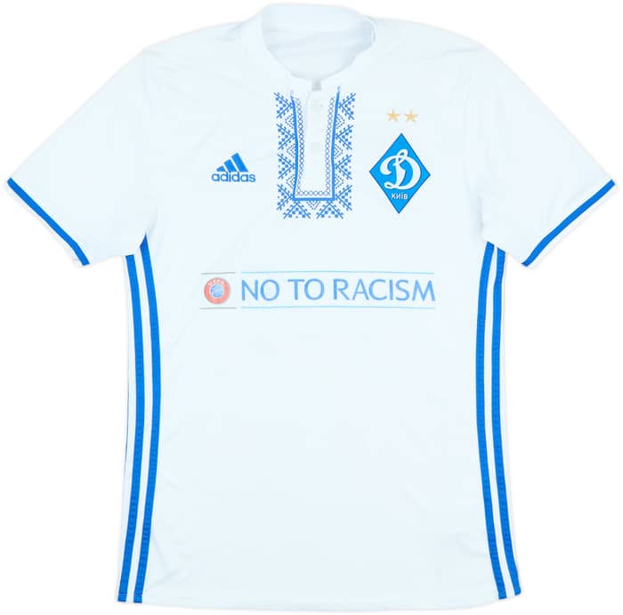 2016-18 Dynamo Kyiv Match Issue Home Shirt #18