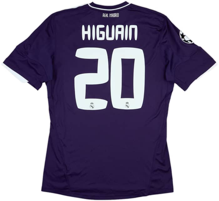 2010-11 Real Madrid CL Third Shirt Higuain #20 - 8/10 - (M)