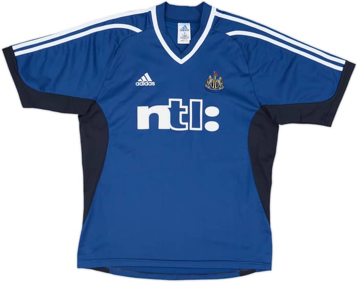 2001-02 Newcastle Away Shirt Shearer #9 - 7/10 - (M)
