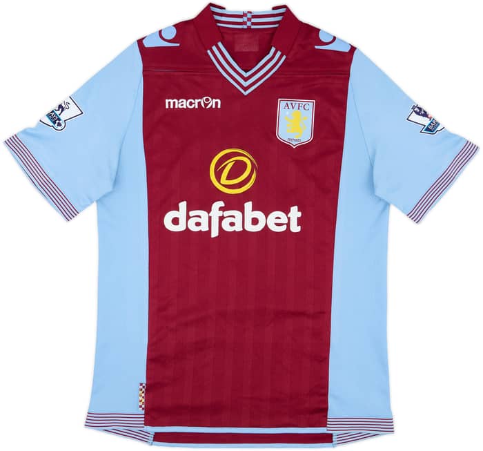 2013-14 Aston Villa Home Shirt Westwood #15 - 7/10 - (L)