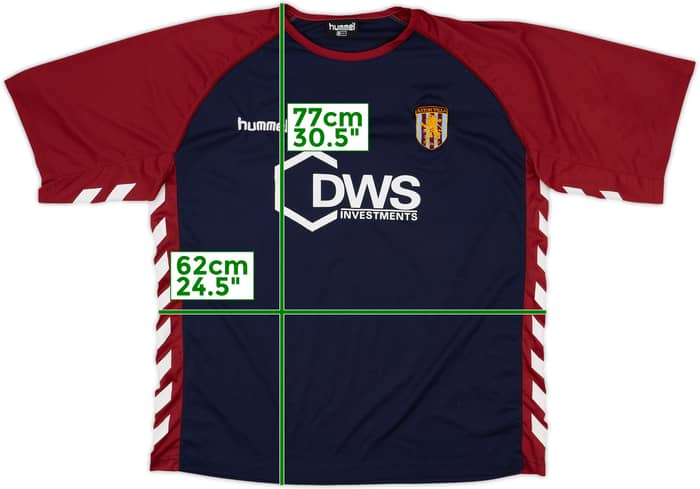 2005-06 Aston Villa Hummel Training Shirt - 8/10 - (XXL)