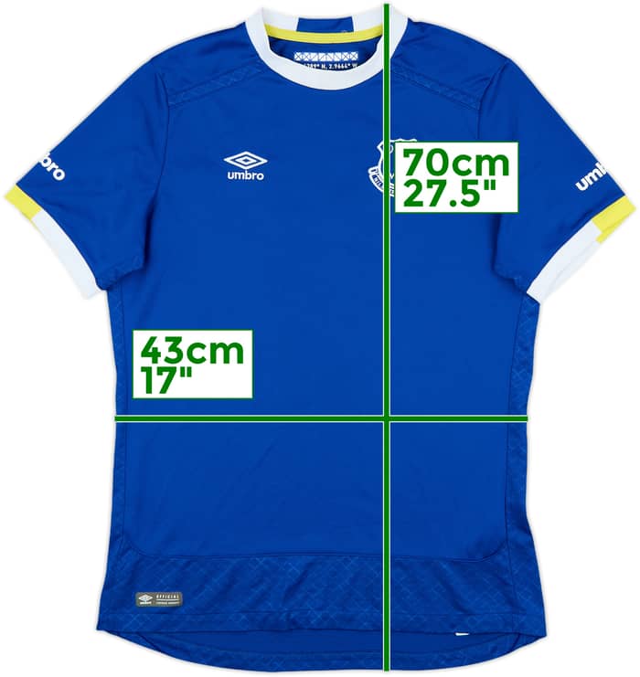 2016-17 Everton Home Shirt Barkley #8 - 10/10 - (XL.Boys)