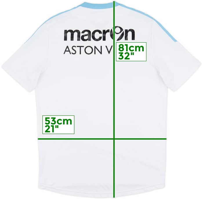 2012-13 Aston Villa Macron Training Shirt - 8/10 - (M)