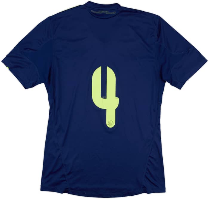 2010-11 Ajax Away Shirt #4 - 3/10 - (L)