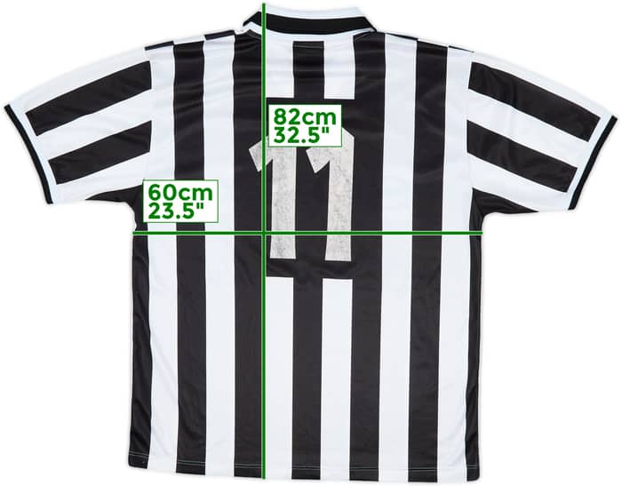1995-97 Juventus Match Issue Home Shirt #11