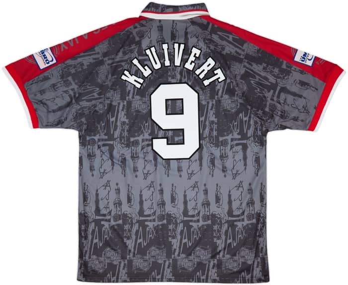 1996-97 Ajax Player Issue Away Shirt Kluivert #9 - 9/10 - (XL)